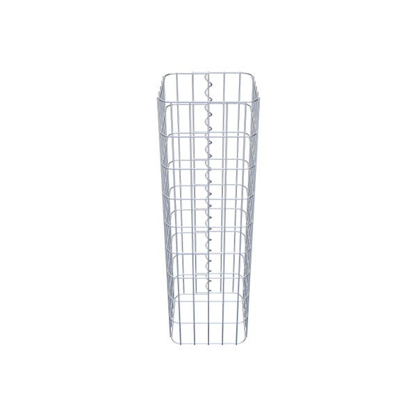 Gabionensäule 27 x 27 cm, MW 5 x 10 cm eckig - Höhe: 0,90 m