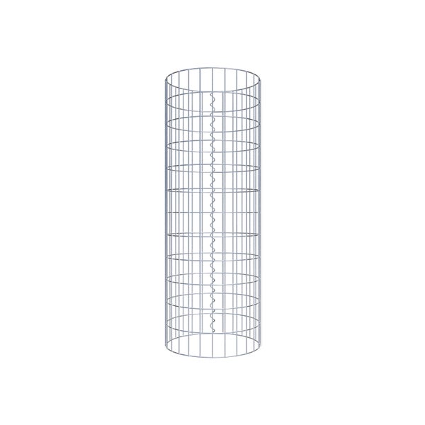 Gabionensäule Durchmesser 42 cm, MW 5 x 10 cm rund - Höhe: 1,20 m