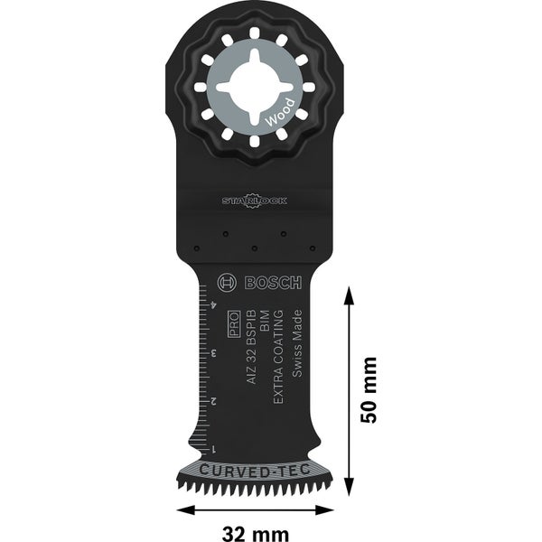Bosch PRO AIZ 32 BSPIB Blatt für Multifunktionswerkzeuge 32 x 50 mm - 2608669073