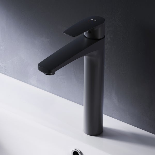 Moderne Waschtischarmatur AM PM als hohe Einhebelmischer Armatur für Waschbecken in minimalistischem Design