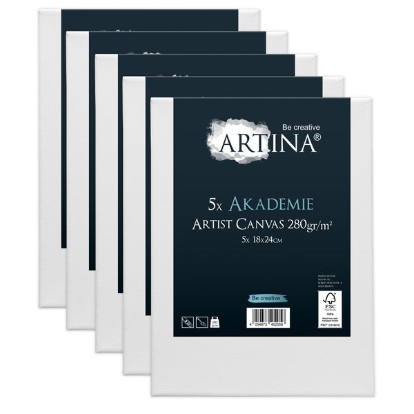 Artina Akademie Keilrahmen 18x24cm FSC (5tlg)