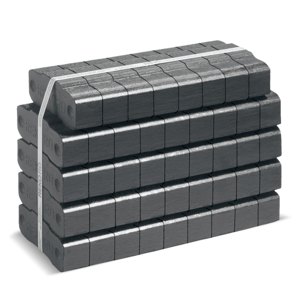 Rekord Braunkohlebriketts 25kg x 40 Gebinde 1000kg Palette