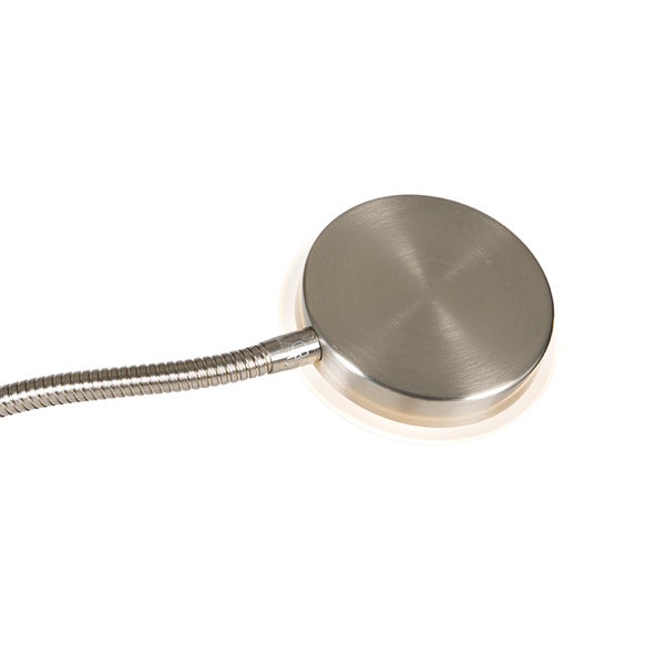 Runder LED Leselampenkopf mit flexiblem Schwanenhals