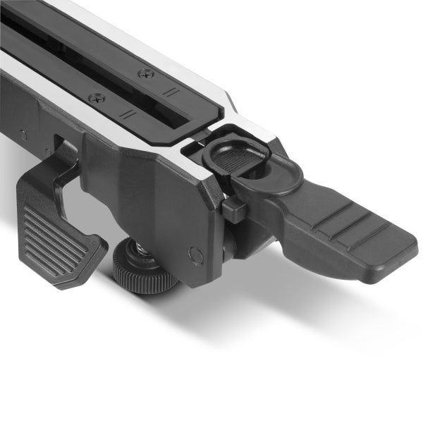 Detailansicht einer Gehrungssägen-Führungsschiene