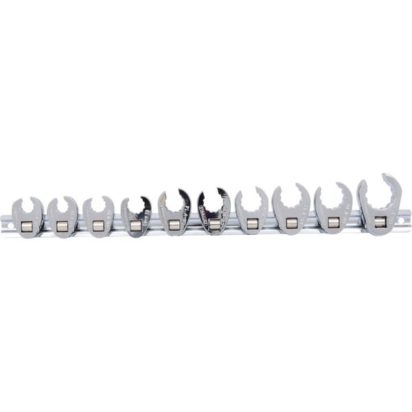 KS TOOLS 3/8 12-kant-Einsteck-Maulschlüssel-Satz 10tlg.10-22 mm - 913.3900