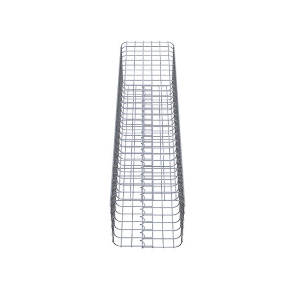 Gabionensäule 32 x 32 cm MW 5 x 5 cm eckig - Höhe: 1,30 m