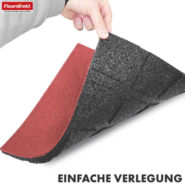 Gummigranulatmatte für Bodenbeläge mit einfacher Verlegung