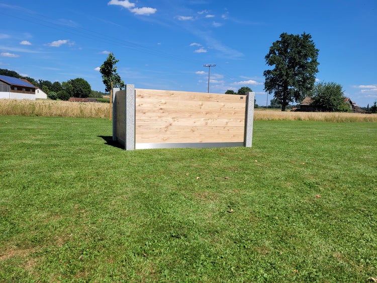 Hochbeet klassisch Bausatz Rottal (2,24 x 1,24 x 1m)