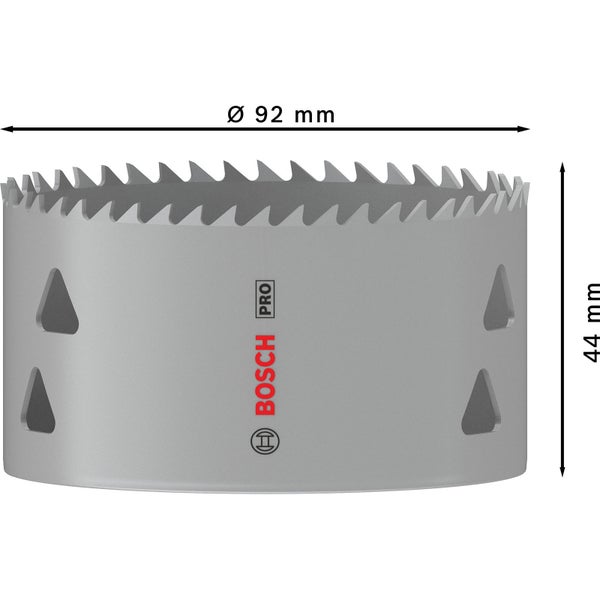 Bosch PRO Multi Material Lochsäge 92 mm mit Gewinde - 2608901531