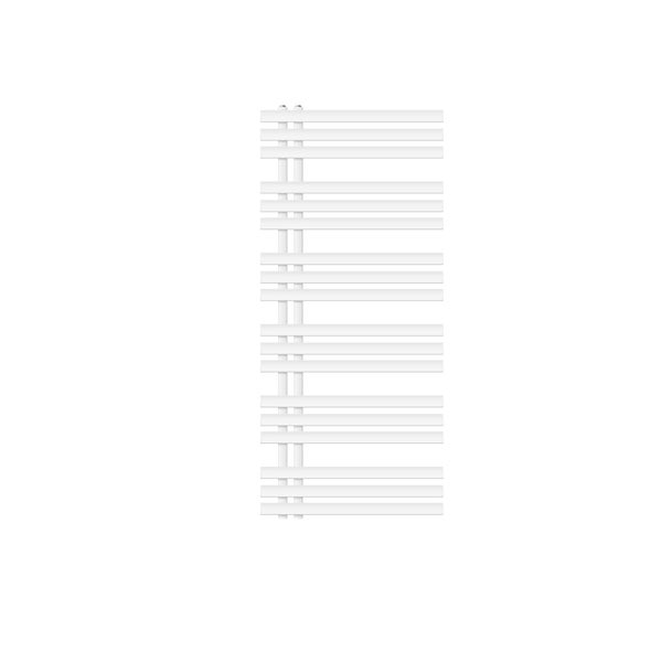 LuxeBath Design Badheizkörper Iron EM 600 x 1400 mm, Weiß, Designheizkörper Paneelheizkörper Flachheizkörper Heizkörper Handtuchwärmer Handtuchtrockner Bad/Wohnraum Heizung, inkl. Montage-Set
