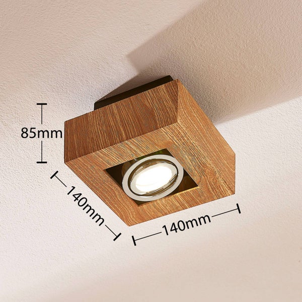 Arcchio Strahler Vince (Modern) aus Metall (1 flammig, GU10) - Deckenlampe Deckenleuchte Lampe Spot Flurleuchte