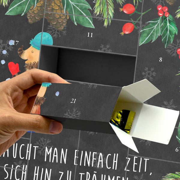 Mr. & Mrs. Panda Befüllbarer Adventskalender Nachtfalter Schaumbad - Schwarz