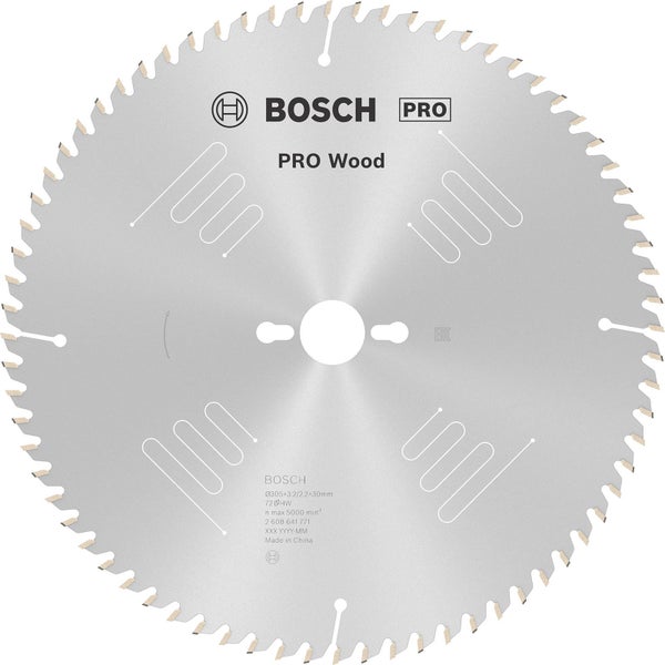 Bosch PRO Wood Kreissägeblatt 305 x 3,2 x 30 mm - 2608641771