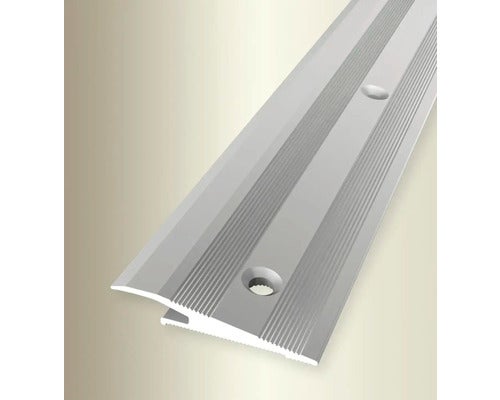 Rampenprofil 265 38x5-7 mm Alu eloxiert silber 270 cm