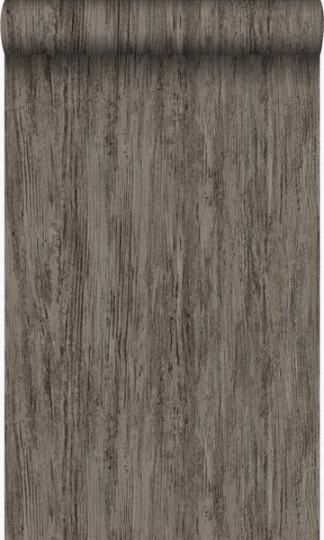 Origin Wallcoverings Tapete Holzoptik Taupe - 53 cm x 10,05 m - 347418