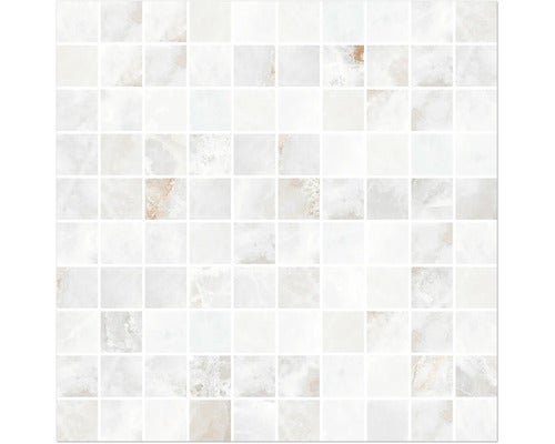 Mosaikfliese mit Marmoroptik