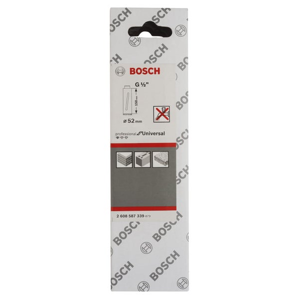Bosch Logo Kernbohrer mit 52 mm Durchmesser