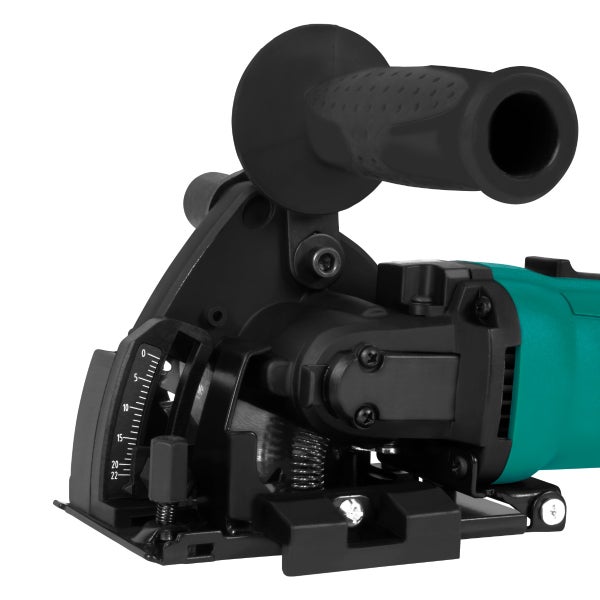 VONROC Mini Kreissäge elektrisch [500W] - Mini Handkreissäge [85mm] Variable Drehzahleinstellung | Mini Tauchsäge inklusive Führungsschiene und 3 Sägeblättern