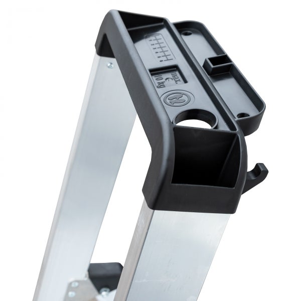 MUNK Stehleiter mit ergo-pad 10 Stufen