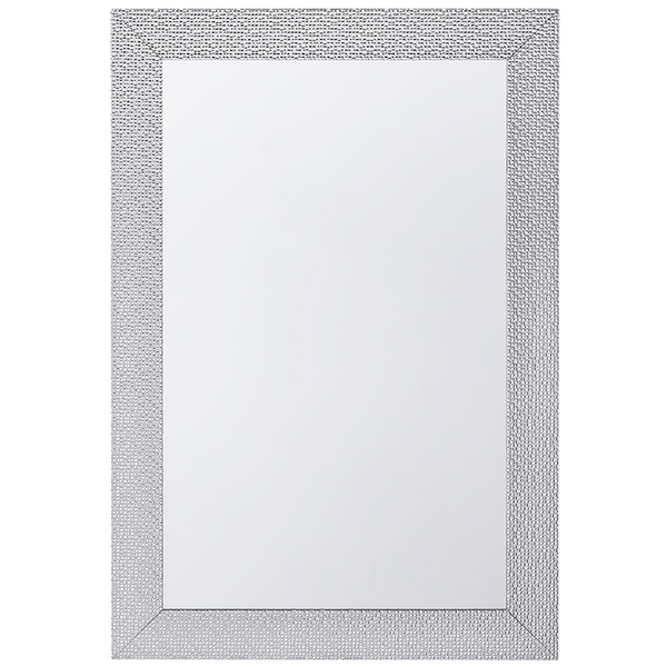 Wandspiegel MERVENT 61 cm 91 cm Silber
