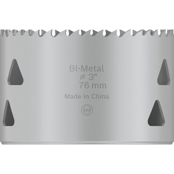 Bimetall Lochsäge, Durchmesser 76 Millimeter