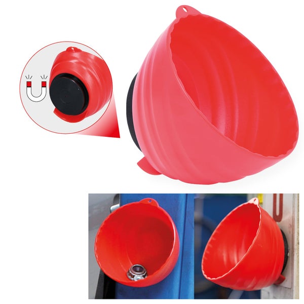 Rote, flexible Magnetschale aus Kunststoff von KS Tools.