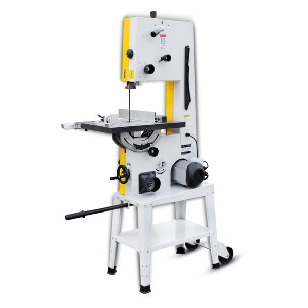 Bandsäge für Holzarbeiten auf einem Ständer