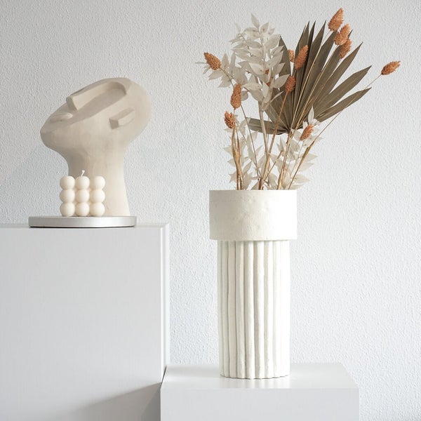 Palmy Spears: Trockenblumenarrangement mit Highlight