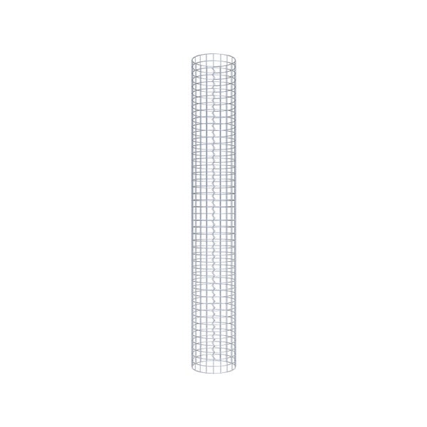 Gabionensäule Durchmesser 32 cm MW 5 x 5 cm rund - Höhe: 230 cm