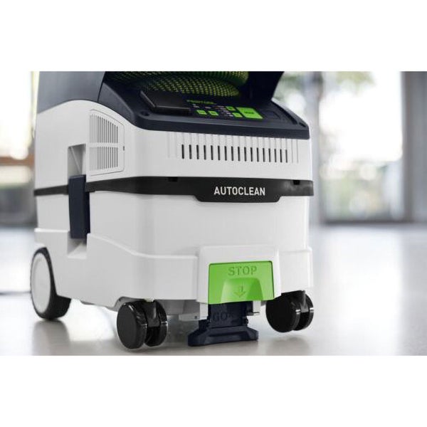 Industriestaubsauger mit Autoclean Funktion und Rollen