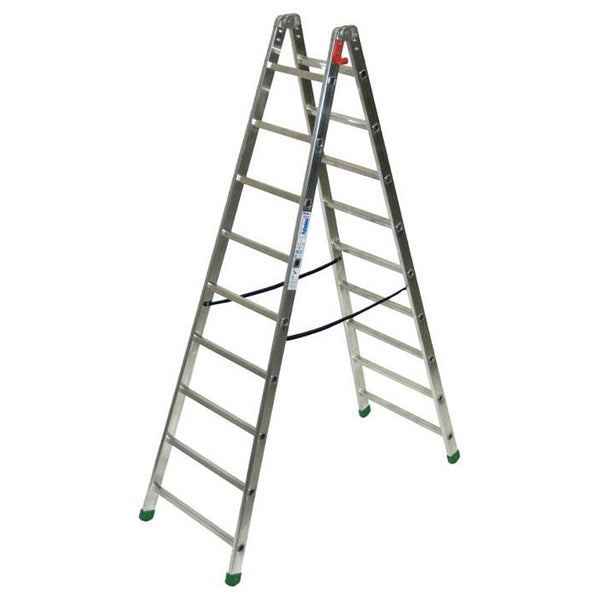 Aluminium Klappleiter mit mehreren Sprossen