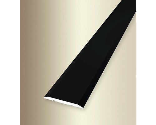Übergangsprofil 442SK Alu pulverbeschichtet schwarz 100 cm