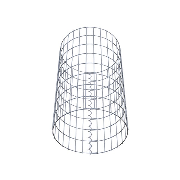 Gabionensäule Durchmesser 47 cm, MW 5 x 10 cm rund - Höhe: 0,80 m