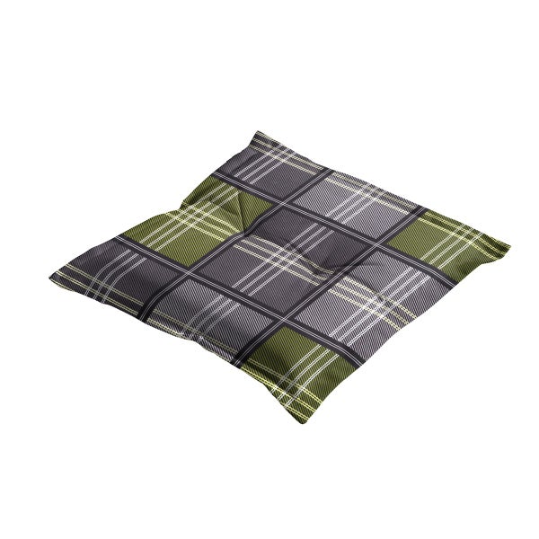 Sitzkissen Patchy Olive - Ca. 50x50 cm - 4er-Set