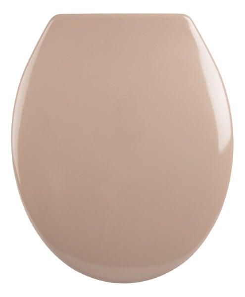 Calmwaters® Spülrandloses Stand WC mit waagerechtem Abgang, Komplettset mit Aufputz-Spülkasten und WC Sitz in Bahamabeige-Beige, Tiefspüler aus Sanitärkeramik, WC Sitz mit Absenkautomatik, 99000181