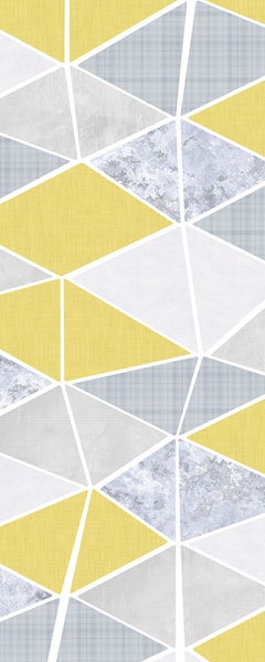 Tapete mit geometrischem Dreiecksmuster