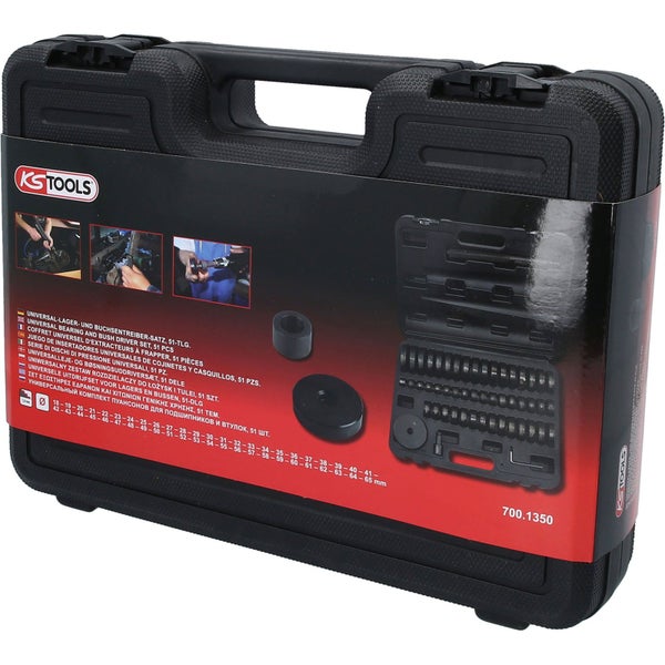 KS TOOLS Universal-Lager- und Buchsentreiber-Satz 51tlg. - 700.1350