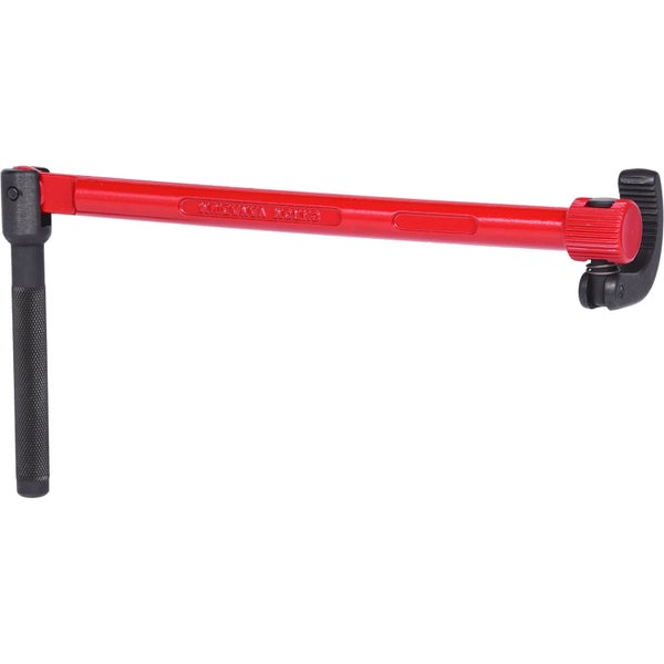 Rohrzange mit verstellbarem Kopf aus Chrom Vanadium Stahl