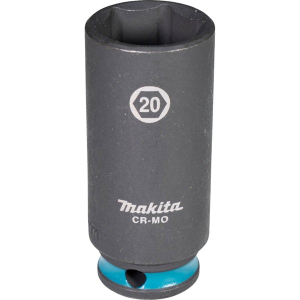 Makita E-16374 Steckschlüssel 3/8 SW20 Impact Black lang