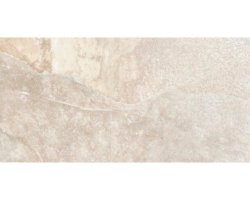 Wand- und Bodenfliese Schiefer beige 30x60 cm lappato