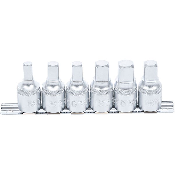 BGS Öldienstschlüssel-Satz Antrieb Innenvierkant 12,5 mm (1/2) Abtrieb Innenvierkant 6tlg. - 1016