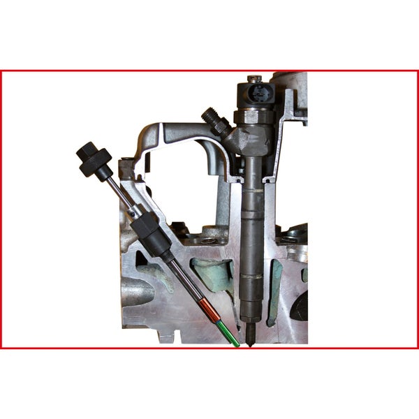 BGS Werkzeugsatz mit Gewindereparatureinsätzen in blauem Koffer