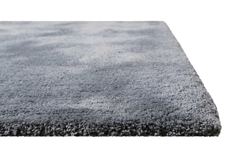 Teppich Grau Blau Hochflor Pisa Homie Living 130x190 cm