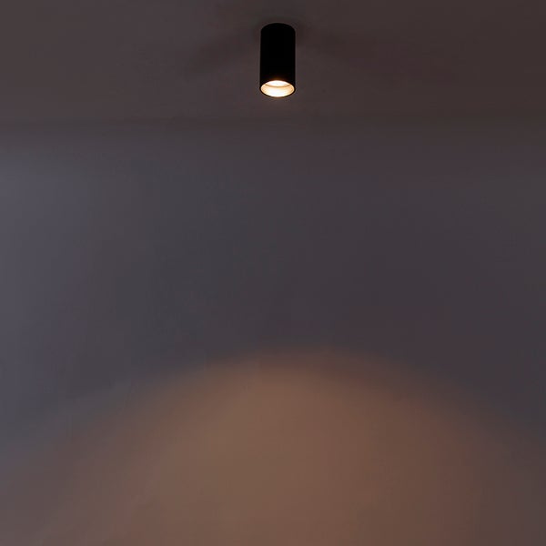 Schwarze Deckenleuchte