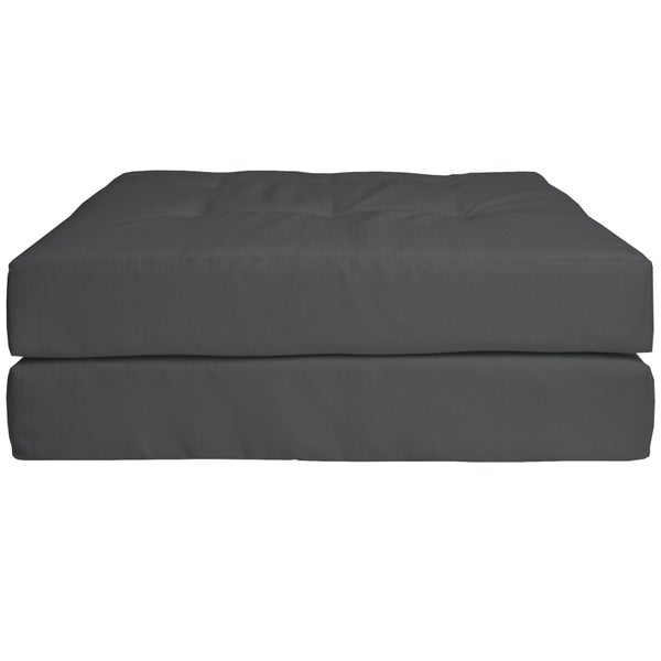 Beautissu ECO Elements Palettenkissen Sitz + Rücken Graphitgrau (2tlg)