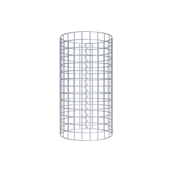 Gabionensäule Durchmesser 37 cm MW 5 x 5 cm rund - Höhe: 70 cm