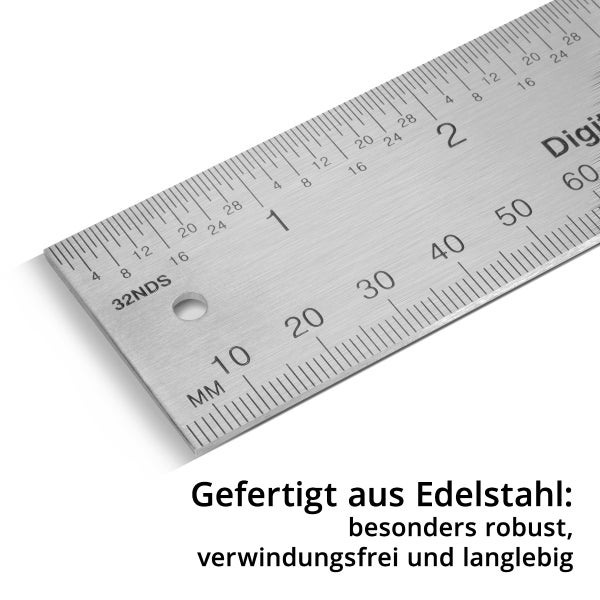 Digitaler Winkelmesser DWM-200 ST mit 180 mm Messbereich 360°