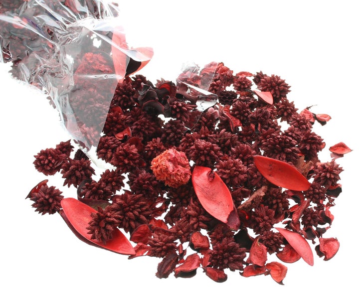 FRANK FLECHTWAREN | Potpourri Teerose, 480 g, NATURMATERIALIEN, 480g