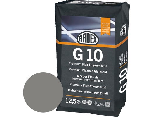 PREMIUM Flex-Fugenmörtel, basalt ARDEX G10, 12,5 kg