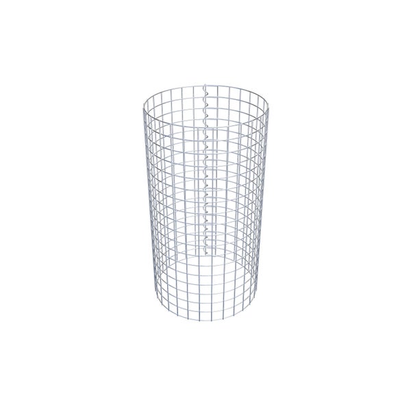 Gabionensäule Durchmesser 47 cm MW 5 x 5 cm rund - Höhe: 90 cm